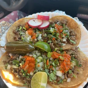 tacos, food