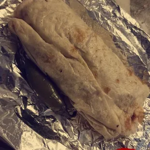 Carne Asada Burrito