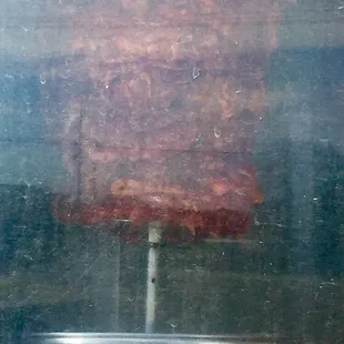 Pork spinning and cooking