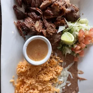 Carnitas combo