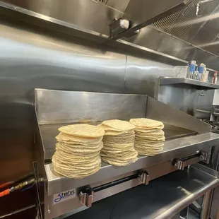 Getting ready for the big orders that are gonna be coming in