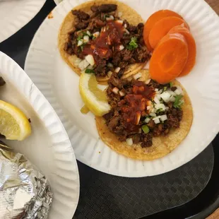 Tacos. Small but mighty :)