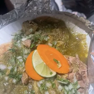 Chile Verde Burrito