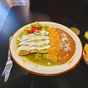 Green Enchiladas