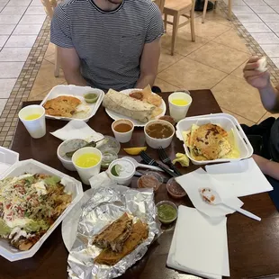 Mexican Fiesta for lunch today w some friends! Delicious as always