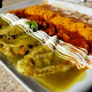 Enchiladas were awesome!