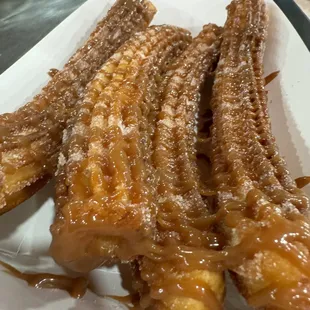 churros con cajeta