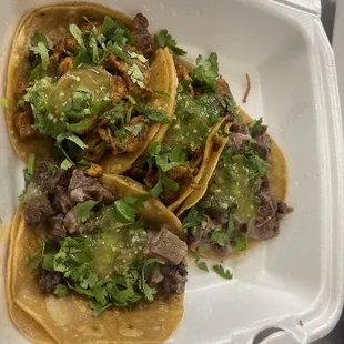 Tacos de Lengua