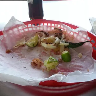 Smashed.