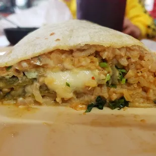 Chili relleno burrito