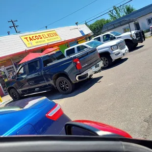 tiny parking lot