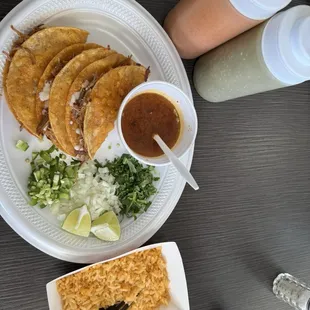 The most delicious birria tacos at a newer place near my neighborhood! Will definitely be back.