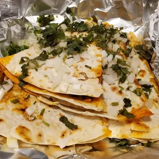 Quesadilla with al pastor