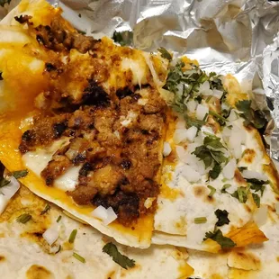 Quesadilla with al pastor