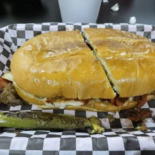 Torta de fajita was full of flavor