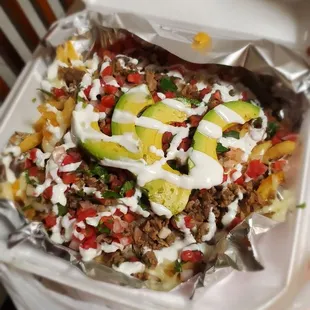 Carne Asada Fries (can choose what meat you put on the fries)