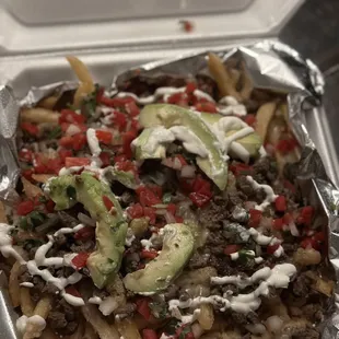 Carne asada fries