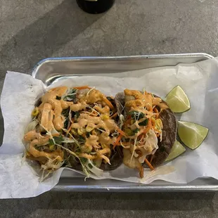 The red snapper tacos are definitely a 10/10 on the menu!