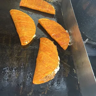 the process of making tacos