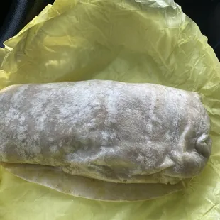 Asada and chorizo burrito