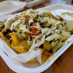 Nachos al pastor