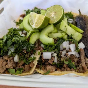 tacos, food