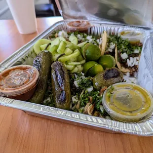 Tuesdays: 10 tacos (pick up to three meats) for $19.95