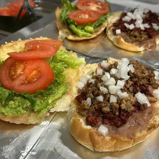 Torta de Asada &amp; Chorizo!