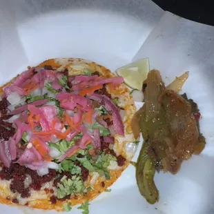 Quesa Taco de Chorizo