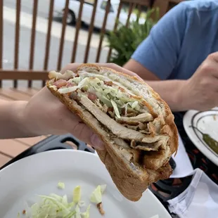 Chicken Milanesa sándwich