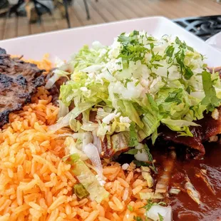 Enchiladas Oaxaqueña | Instagram: @telephonesmoothie