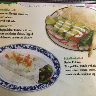 Quesadillas