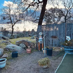 Creative decoration using recycled materials