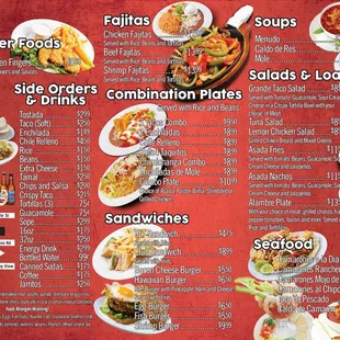 Menu updated 11/21/21