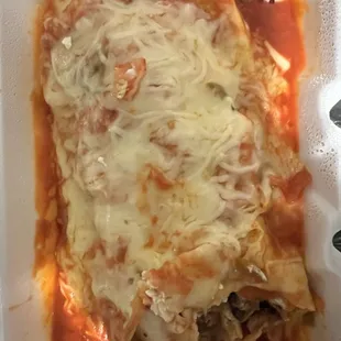 Asada Burrito Suizo
