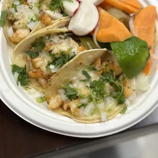 Shrimp tacos