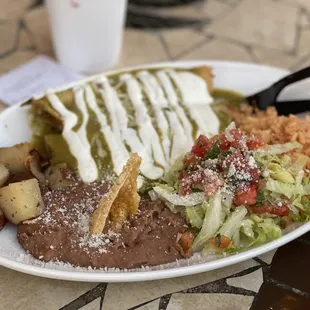 Verde enchiladas