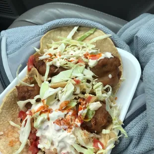 Camaron tacos