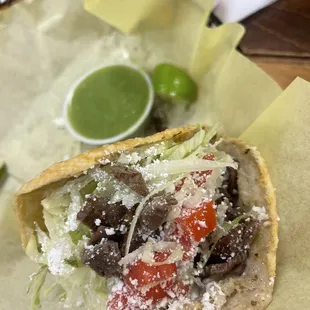 Carne Asada Gordita