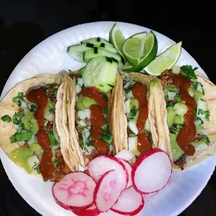 a plate of food