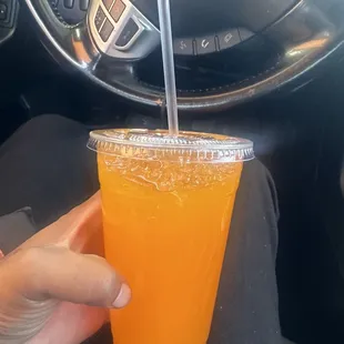 Mango water.