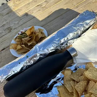 Just a comparison - water bottle is 11.9" (S'well)