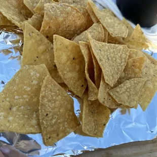 Patiently waiting for my giant burrito while soaking up some sunshine in this chilly and windy Friday afternoon.