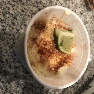Delicious Elote in a cup