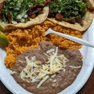 El Pastor Tacos Meal