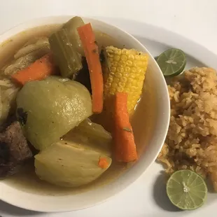 Beef soup-Caldo de res