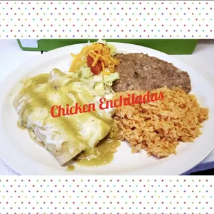 Swiss enchiladas or enchiladas Swissas