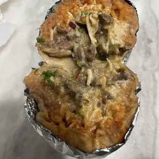 Carne asada burrito
