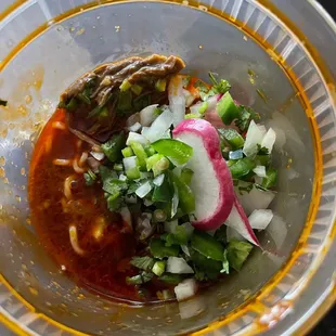 Birria ramen was delicious!