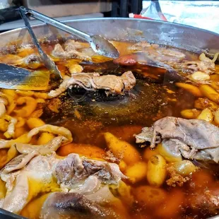 Buche, Fingerling potatoes, Tripa